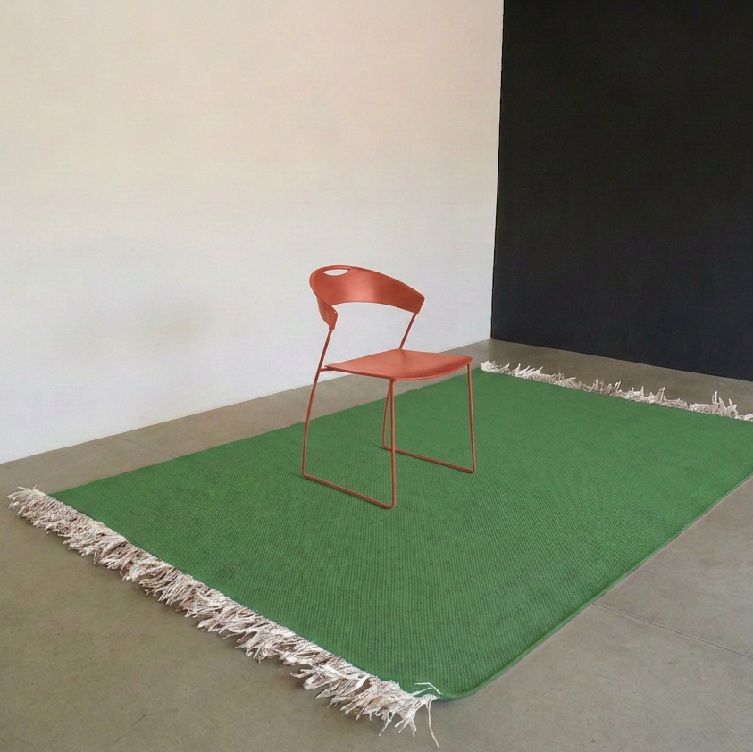 Candy Wrapper Rug_Classic_bottle green