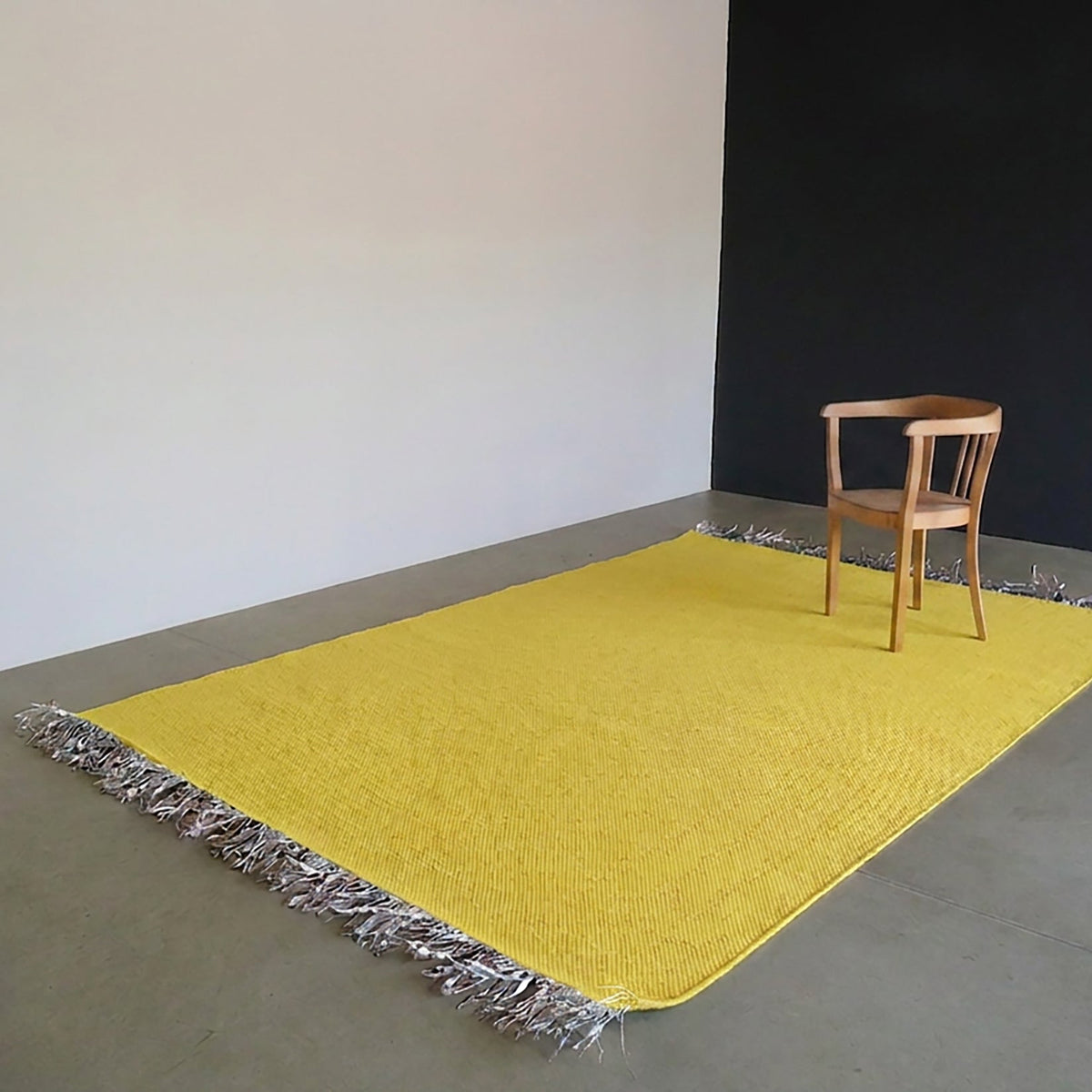 Candy Wrapper Rug_Classic_blazing yellow