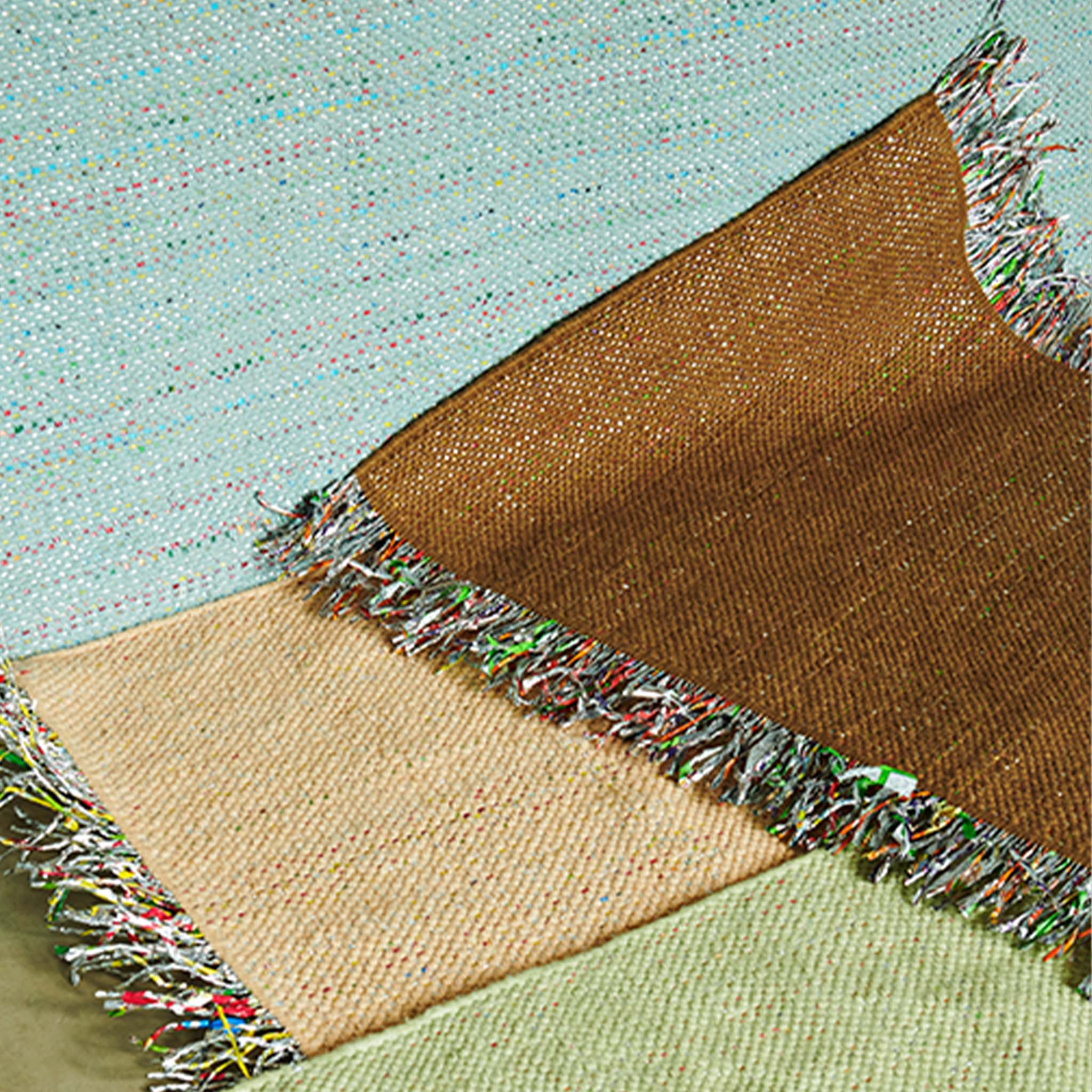 Candy Wrapper Rug_Classic_leather and lace